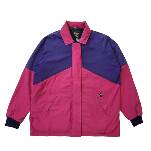 Sunderlands 90s Vintage Pink & Purple Over-sized Jacket Women's Size Small