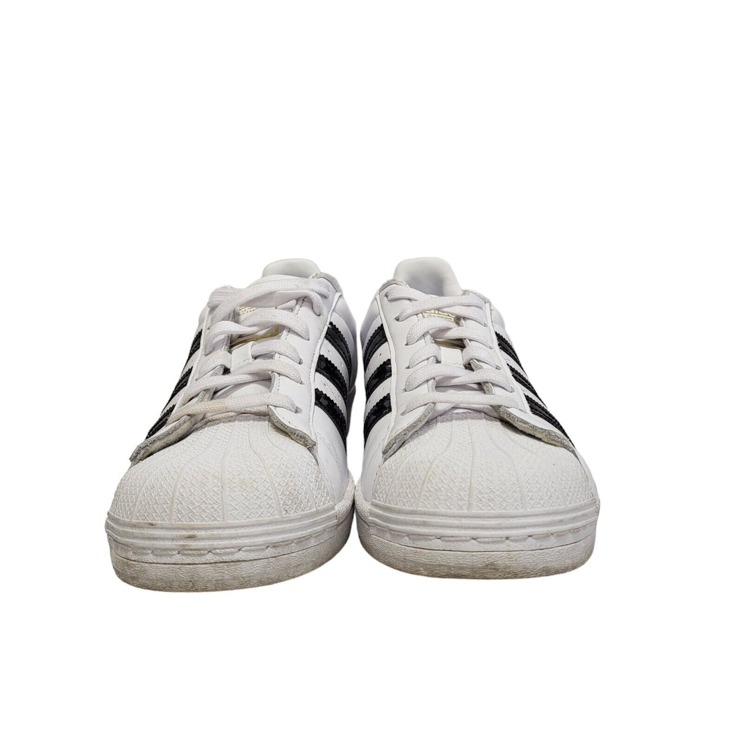 Adidas White Lace-up Sports Casual Leather Women's Trainers Uk Size 6