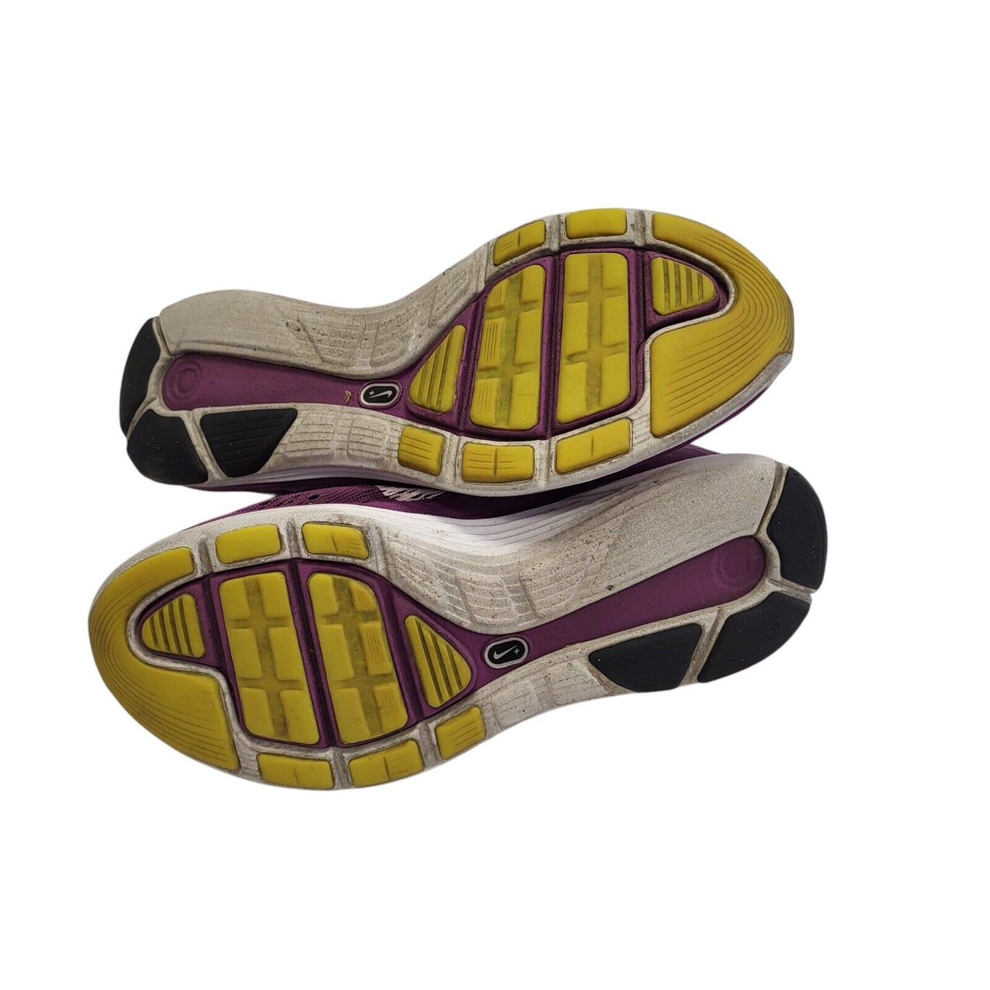 Nike Lunarglide Purple Lace-up Sports Casual Trainers Uk Women's Size 6
