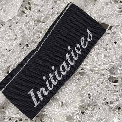 Initiatives White Vintage 90's Open Front Cardigan Uk Women's Size 16/18