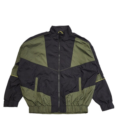 Superdry Green Black Zipped Jacket Uk Women's Size 12
