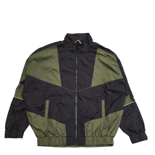 Superdry Green Black Zipped Jacket Uk Women's Size 12