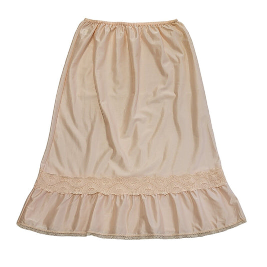 BHS Vintage 90's Peach Under Petticoat Skirt Women's Size 14-16 W32-34