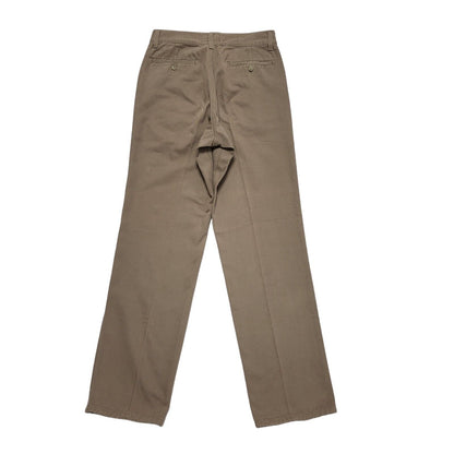 Armani Vintage 90's Mole Skin Tapered Beige Jeans UK Women's 10 W28 L31
