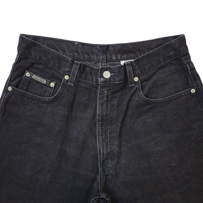 Calvin Klein 90s Vintage Black Tapered Denim Jeans Men's Size M W32 L31