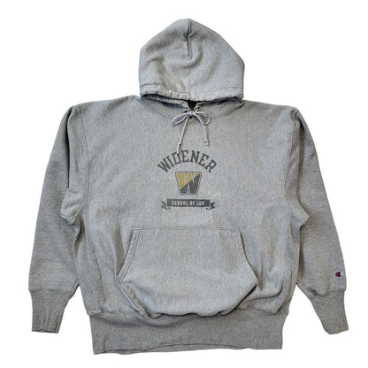 Champion 90s  Vintage Reverse Weave Grey Sweatshirt Hoodie Men's Size XL