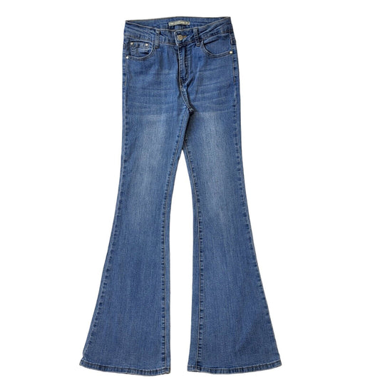 Sixte Y2K Vintage Blue Flared Denim Jean Women's Size M W28 L32