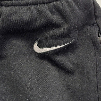 Nike 90s Vintage Black Skinny Leg Tracksuit Bottoms Men's Size S W30 L27