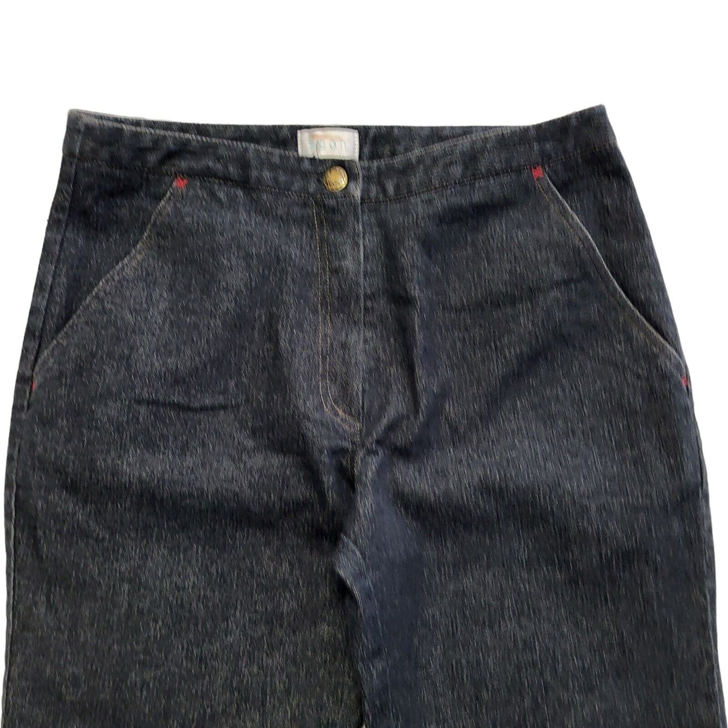 Soon Vintage Y2k Dark Blue Bootcut Denim Jeans Women's Size 12 W32 L30