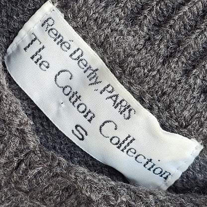 Rene Derhy Paris Grey 90s Xmas Jumper UK Women's Size S