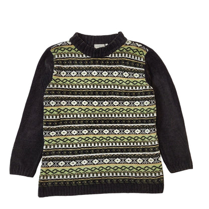 Canda 90s Vintage Acrylic Round Neck Jumper Women's Size L