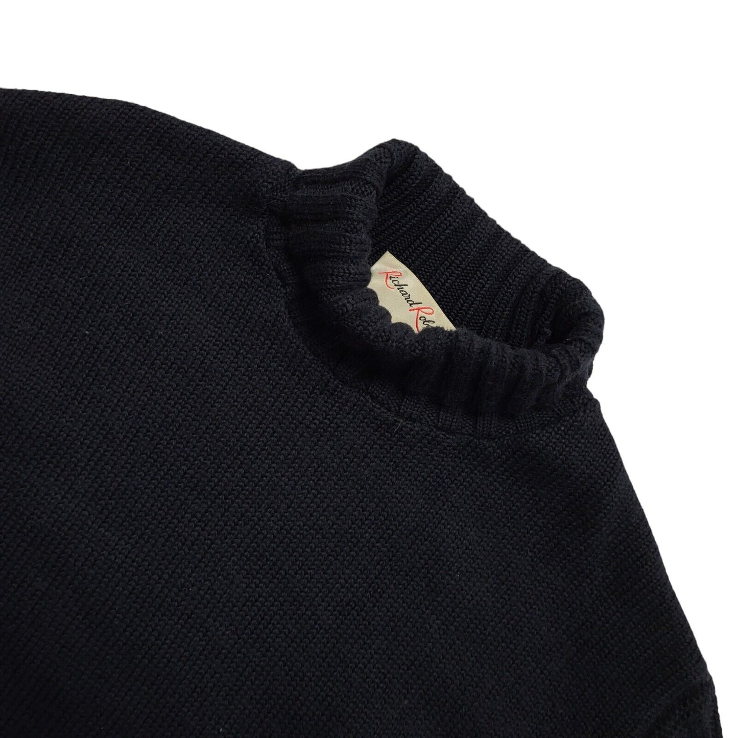 Richard Roberts Vintage 80's Navy Blue Jumper Uk Men's Size M