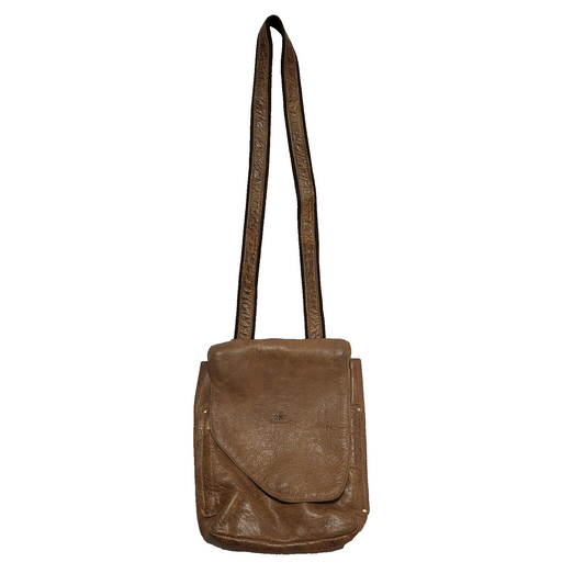 Rowallen Brown Vintage Leather Satchel/Top Handle Bag Uk Women's 13" x 10"