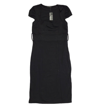 Jane Norman Vintage Y2K Black Knee Length Dress BNWT Womens UK 14