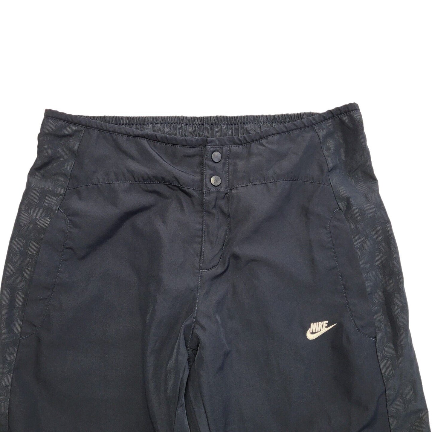 Nike Vintage Y2K Blue Tapered Tracksuit Pants Womens UK M W32 L31