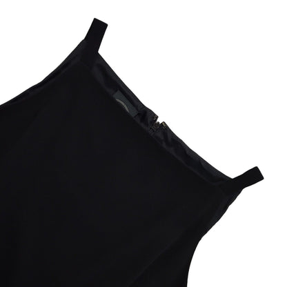 Laura Ashley Y2K Black Strap Lined Evening Dress UK Size 12