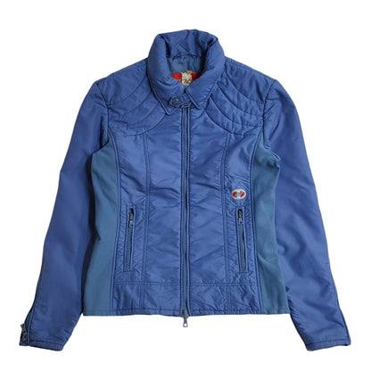 Anba Vintage 90's Light Blue Full Zip Jacket UK Women's Size 14