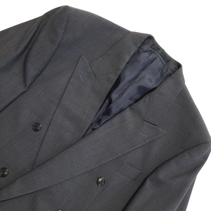 St Michael Vintage 70s Blue Striped Wool Blend Suit Jacket Uk Men's Size L 42"