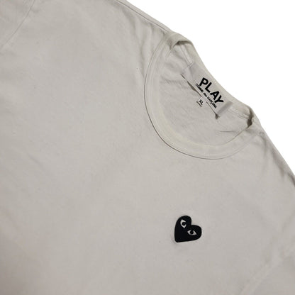 Play Vintage 80's White Single Stitch Short Sleeve T-Shirt Men's XL