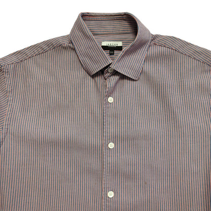 Jaeger Vintage Y2K Blue & Red Check Long Sleeve Shirt Uk Men's Size L
