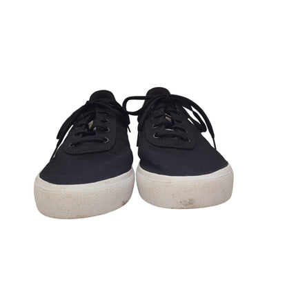 Adidas Black & White Lace-up Sports Casual Trainers Uk Men's Size 11