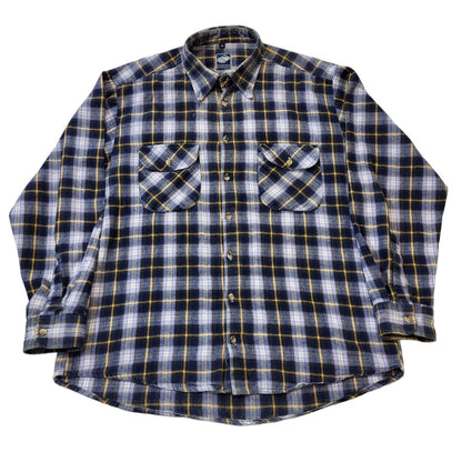 Pachakamak 90s Vintage Checked Long Sleeve Shirt Men's Size M/L