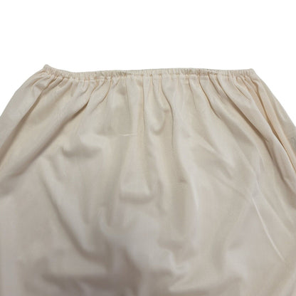 Vintage 90's Cream Under Skirt Women's Size Small W26