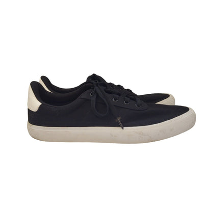 Adidas Black & White Lace-up Sports Casual Trainers Uk Men's Size 11