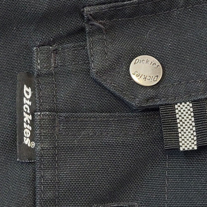Dickies Black Straight Leg Cargo Workwear Trousers Men's Size XL W36 L29