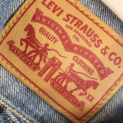 Levi's Mid Blue 90s Vintage Denim Jacket Uk Women's Size Large