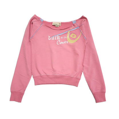 Duck & Cover Y2K Vintage Pink Sweatshirt Uk Women's Size XS
