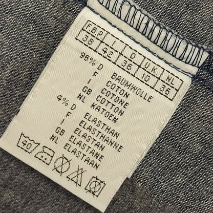 Together Vintage 90's Blue Full Zip Denim Dress Womens UK 10