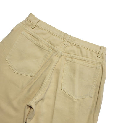R.I Clothing Vintage 90's Yellow Tapered Jeans UK Women's 12 W30 L29