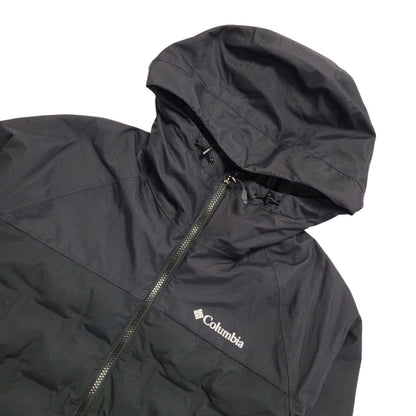 Columbia Black Zipped Hooded Jacket Uk Women's Size Small