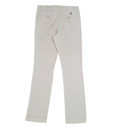 Polo Ralph Lauren Vintage 90's White Tapered Trousers Boys XL  W30 L34