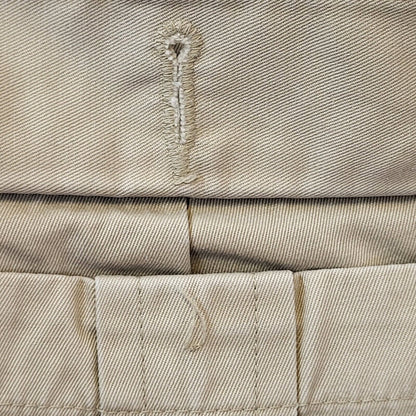 Gap 90s Vintage  Beige Cropped Trousers Women's Size 8 W26 L23