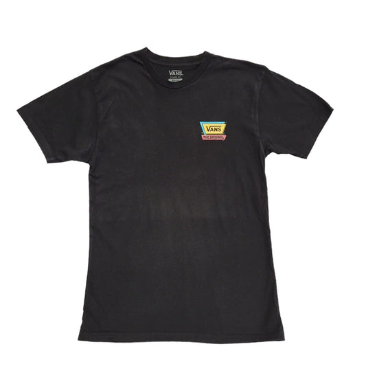 Vans Vintage Y2k Black Classic Fit T-Shirt Uk Men's Size M