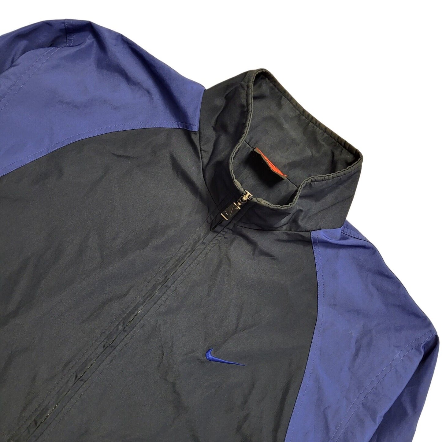 Nike Premier 90s Navy Blue Wind Cheater Jacket Uk Men's Size 3XL