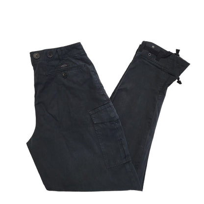 DKNY Jeans Black Tapered Leg Cargo Trousers Women's Size 10 W28 L30