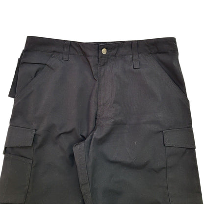 Russell Y2K Vintage Black Tapered Work Trousers UK Men's XL  W36 L32