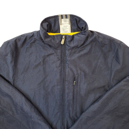 Adidas 90s Vintage Navy Blue Over-sized Managers Jacket Men's Size Large