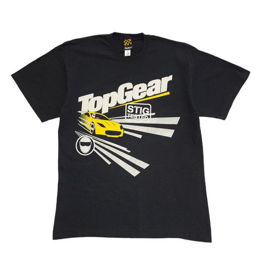 Cheeky Monkey Vintage Black Top Gear Short Sleeve T-Shirt Boys Age 15-16 Years