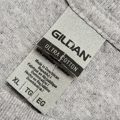 Gildan Vintage 80's  Grey Florida Short Sleeve T-Shirt Men's XL
