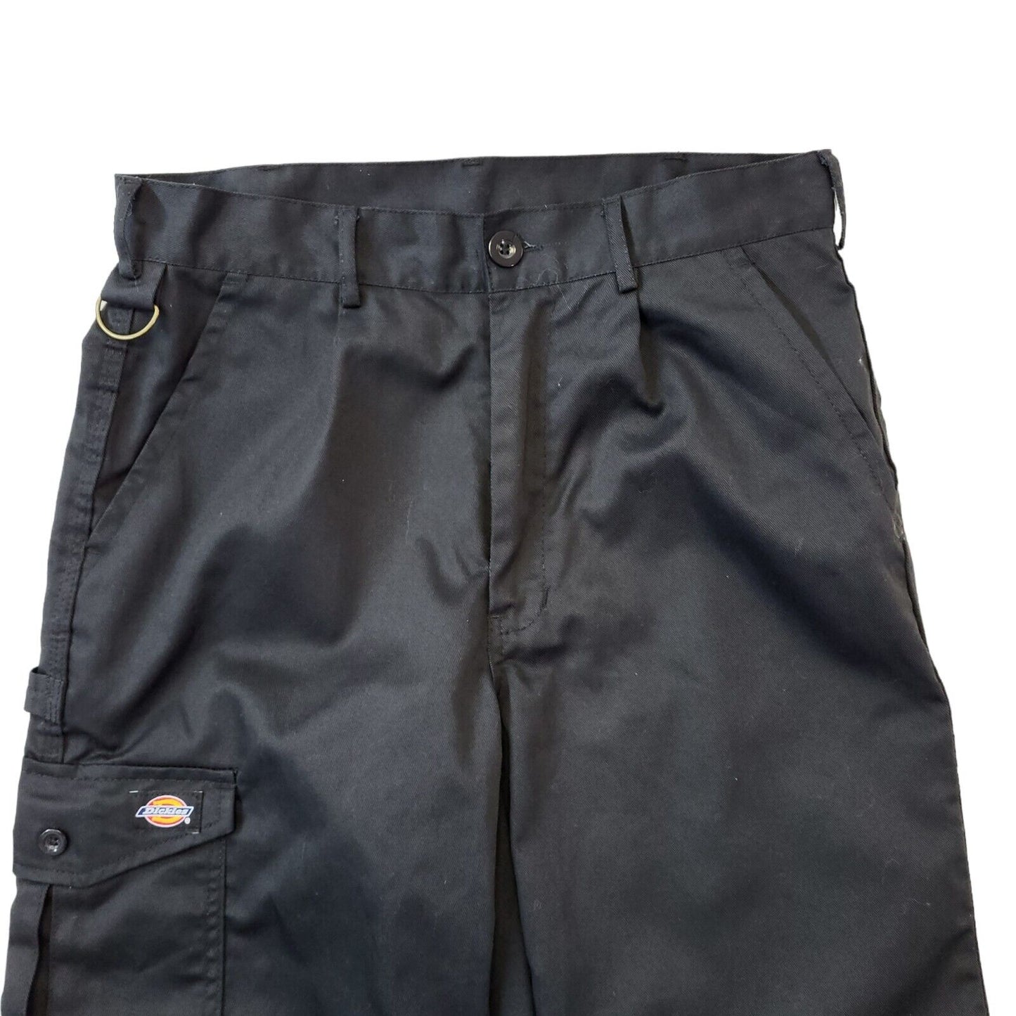 Dickies Black Workwear Straight Leg Trousers Men's Size S W30 L31