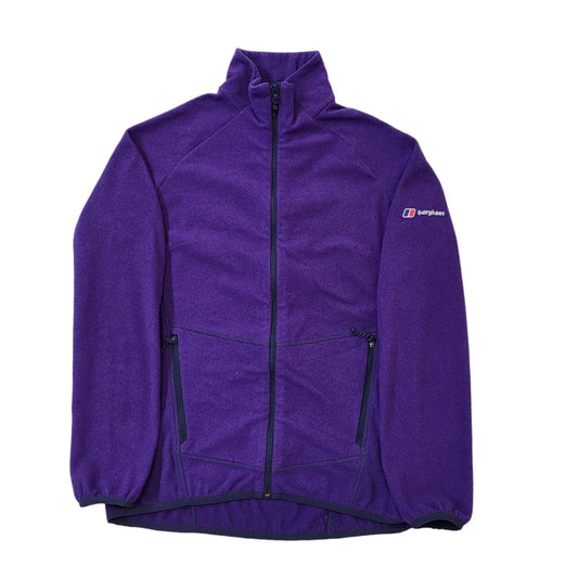 Berghaus Purple Zip Up Fleece Jacket Women's Size 10