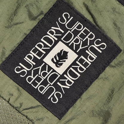 Superdry Green Black Zipped Jacket Uk Women's Size 12