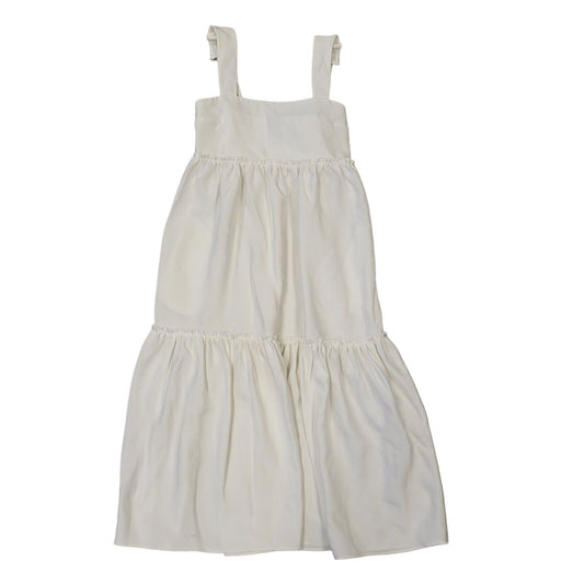 Topshop Vintage 90s White Sleeveless Dress Uk Women's Size 12