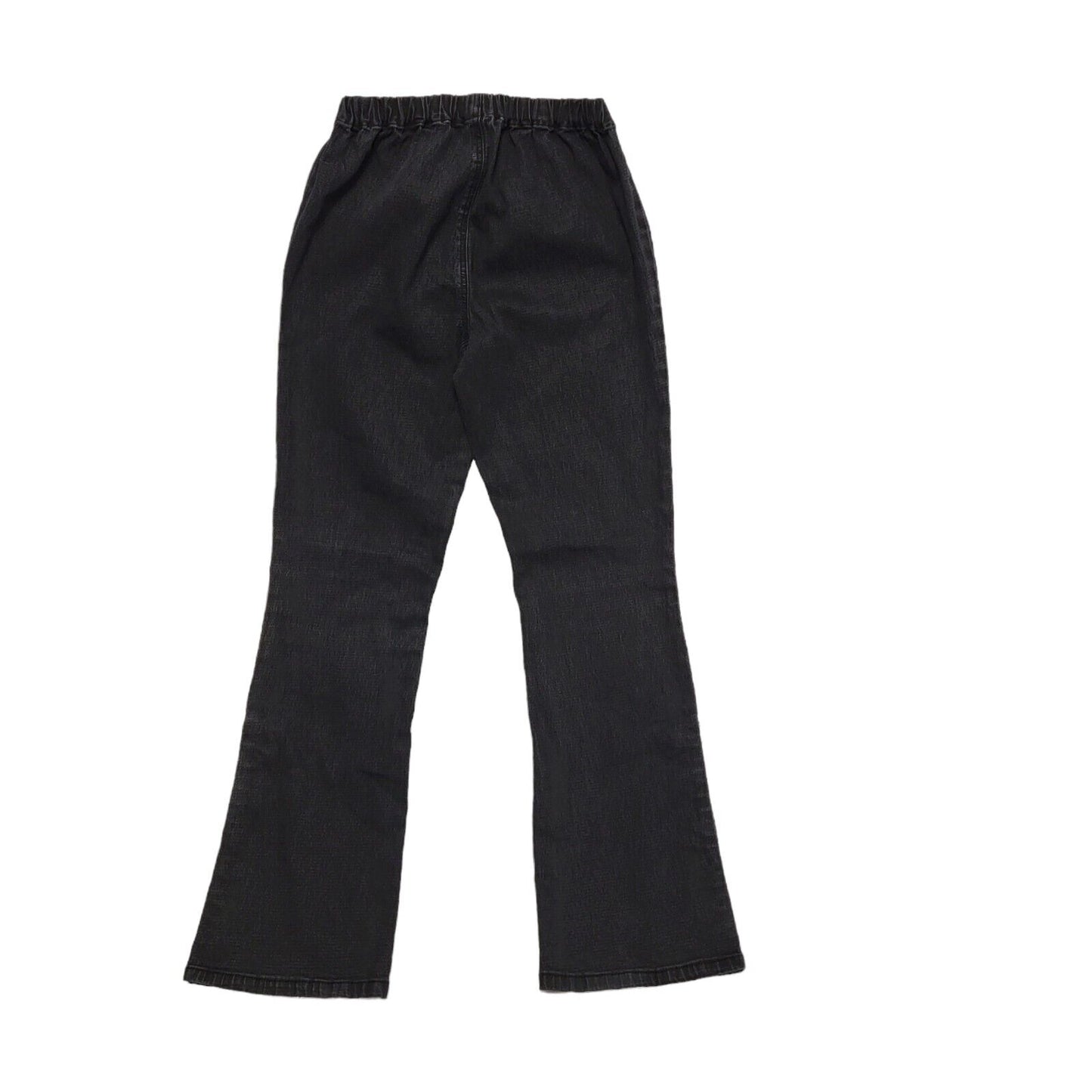 Diane Gilman 90s Vintage Black Bootcut Stretch Jeans Women's Uk S 8-10 W26 L30