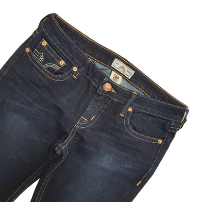 PRVCY Vintage 90s Dark Blue Bootcut Denim Jeans Women's Size 10 W29 L34