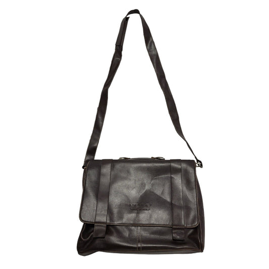 Telon Polo Brown Leather Hand Bag / Shoulder Bag Uk Women's 13.5" x 14.5"